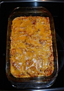 Who wouldn't love a delicious and cheesy Chicken Tamale Casserole?