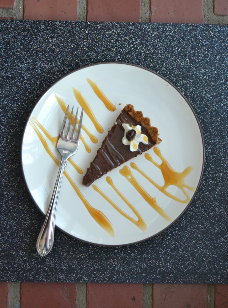 One bit of this Chocolate Pecan Pie with whipped cream and caramel and you'll be sold!