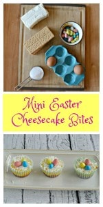 The whole family will enjoy these Mini Easter Cheesecake Bites