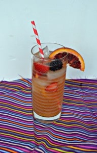 Cool off with a refreshing glass of Iced Tea Sangria!
