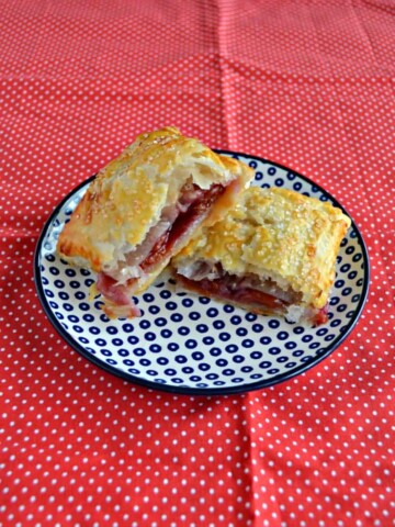I love making and serving these easy Cherry Pie Turnovers for brunch!