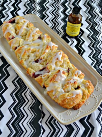 We love the flaky golden pastry and bright flavors in this Berry Breakfast Braid!