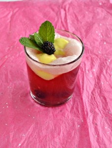 Looking for the ultimate summer cocktail? Check out this delicious Blackberry Lemon Cocktail Floats!