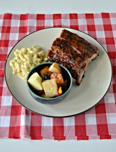 Love these finger licking Bourbon BBQ Ribs in the summer!