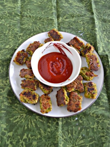 Try these fun Broccoli Tots to get the kids to eat their vegetables.