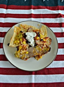 Looking for a grilled dish to feed a crowd? Check out my easy and delicious Grilled Pork Nachos!