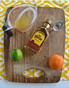 Everything you need to make a delicious Pineapple Margarita!