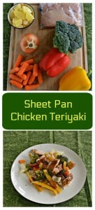 Everything you need to make a delicious Sheet Pan Chicken Teriyaki and Vegetables dish1