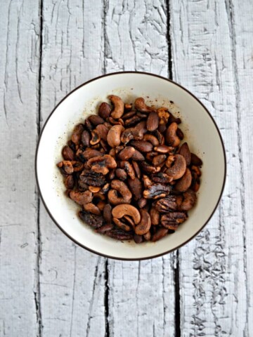 If you like mixed nuts you'll love these Smokey Spiced Nuts!