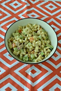 This Loaded Macaroni Salad is one of my favorite summer side dishes!