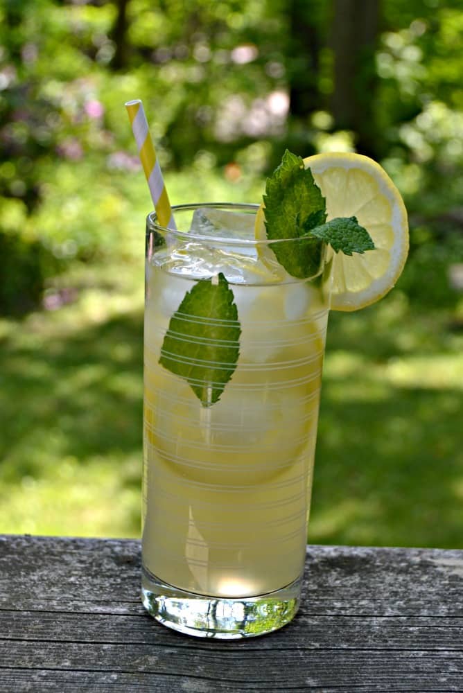 You'll love this refreshing Mojito Iced Tea in the summertime.