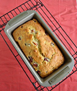 I love the flavor in this awesome Cherry Almond Quick Bread!