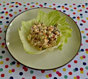 Looking for a tasty summer lunch? Check out this delicious Loaded Chicken Salad Recipe!