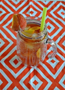 Need a refreshing drink to help you cool off this summer? Try this tasty Peach Iced Tea!