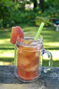 Cool off with a glass of Peach Iced Tea!