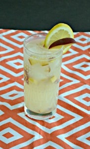 Sip on this refreshing Spiked Peach Lemonade all summer long!