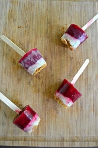 Look for a frozen treat to help you cool off this summer? Try these delicious Strawberry Kiwi Layered Ice Pops!