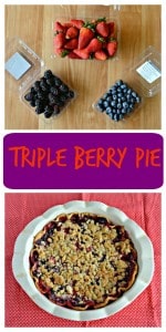 Grab a slice of this delicious Triple Berry Pie before it's gone!