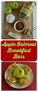 Everything you need to make delicious Apple Oatmeal Breakfast Bars