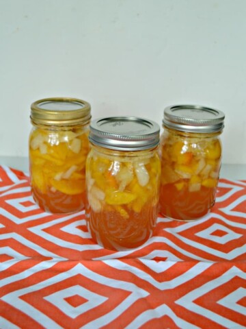 Grab some fresh peaches and can delicious Peach Pie Filling