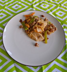 Looking for a tasty weeknight meal the whole family will enjoy? Try this stove top Pierogi with Sausage and Peppers