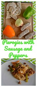 Everything you need to make a delicious Pierogi with Sausage and Pepper recipe!
