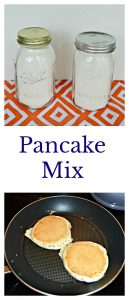 Make Homemade Pancake Mix and have homemade pancakes any time!