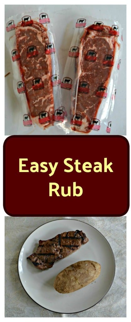 Easy Steak Rub makes any steak delicious in just minutes!