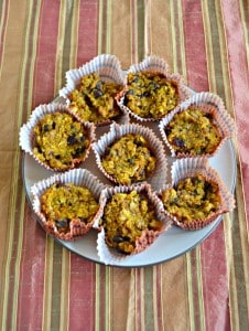 Looking for a filling and delicious breakfast that doesn't take long to make? Try my tasty Pumpkin Oatmeal Cups!