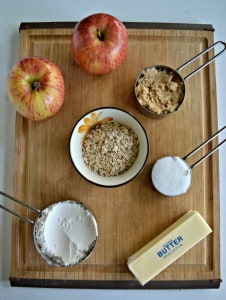 Everything you need to make Caramel Apple Pie Bars!