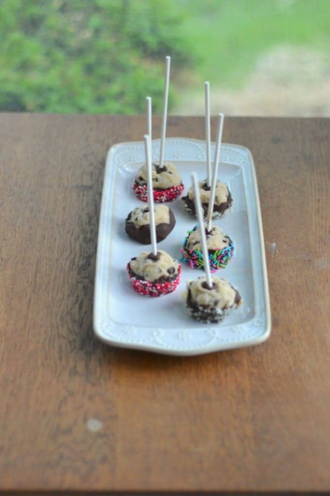 Chocolate Chip Cookie Dough Pops: Hezzi-D's Books and Cooks