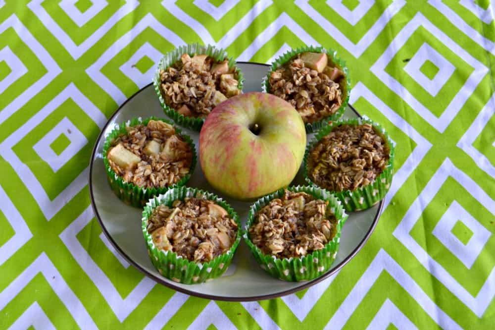 Bake up a batch of these delicious Apple Oatmeal Cups!