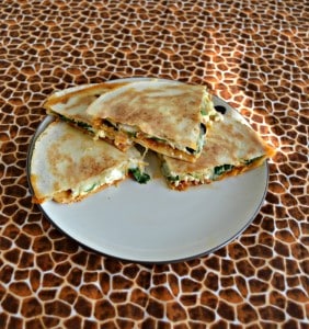 You'll love the flavors in these delicious Greek Quesadillas
