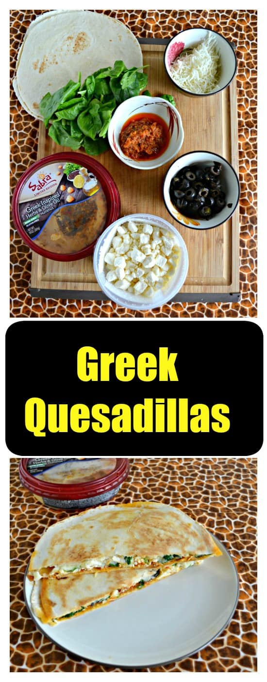 Greek Quesadillas - Hezzi-D's Books and Cooks