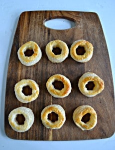 Puff Pastry Peach Donuts