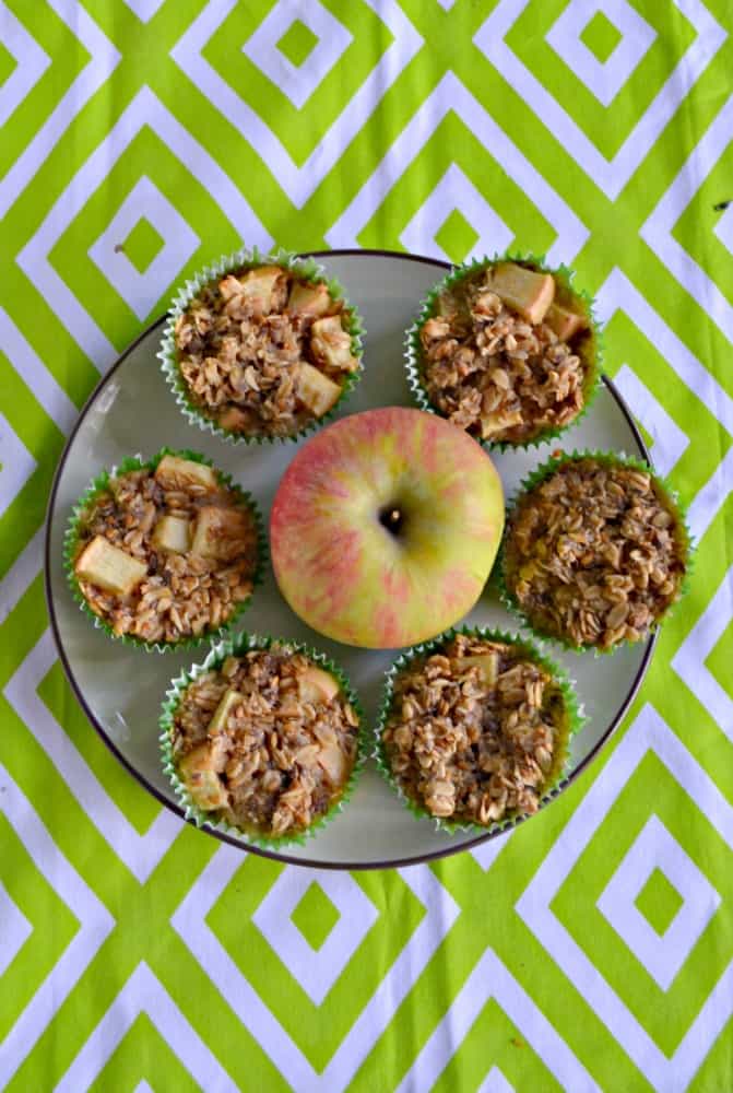 Fall calls for a batch of these tasty Apple Oatmeal Cups!