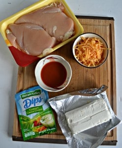 Everything you need to make Crack Chicken!
