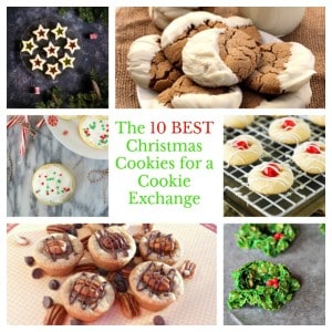 Are you in a holiday cookie exchange? Check out the 10 BEST Christmas Cookies for a Cookie Exchange!