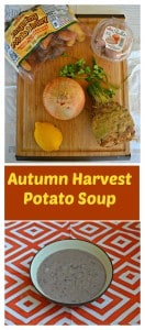 Autumn Harvest Potato Soup is full of fall produce
