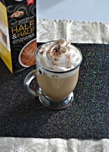 Make this delicious Slow Cooker Gingerbread Latte with Land O Lakes Buttercream Half & Half!