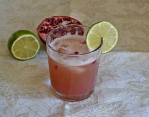 Sip on this tasty Pomegranate Moscow Mule