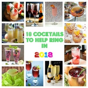 18 Cocktails to Help Ring in 2018!