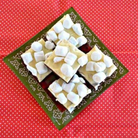 Hot Cocoa Fudge is a combination of your favorite cold weather beverage and a dessert!