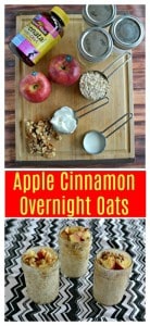Everything you need to make Apple Cinnamon Overnight Oats