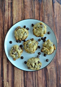 Like S'mores? Then you'll love these delicious S'mores cookies with chocolate chips, mini marshmallows, and graham cracker pieces!