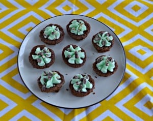 St. Patrick's Day Brownies with Buttercream Frosting