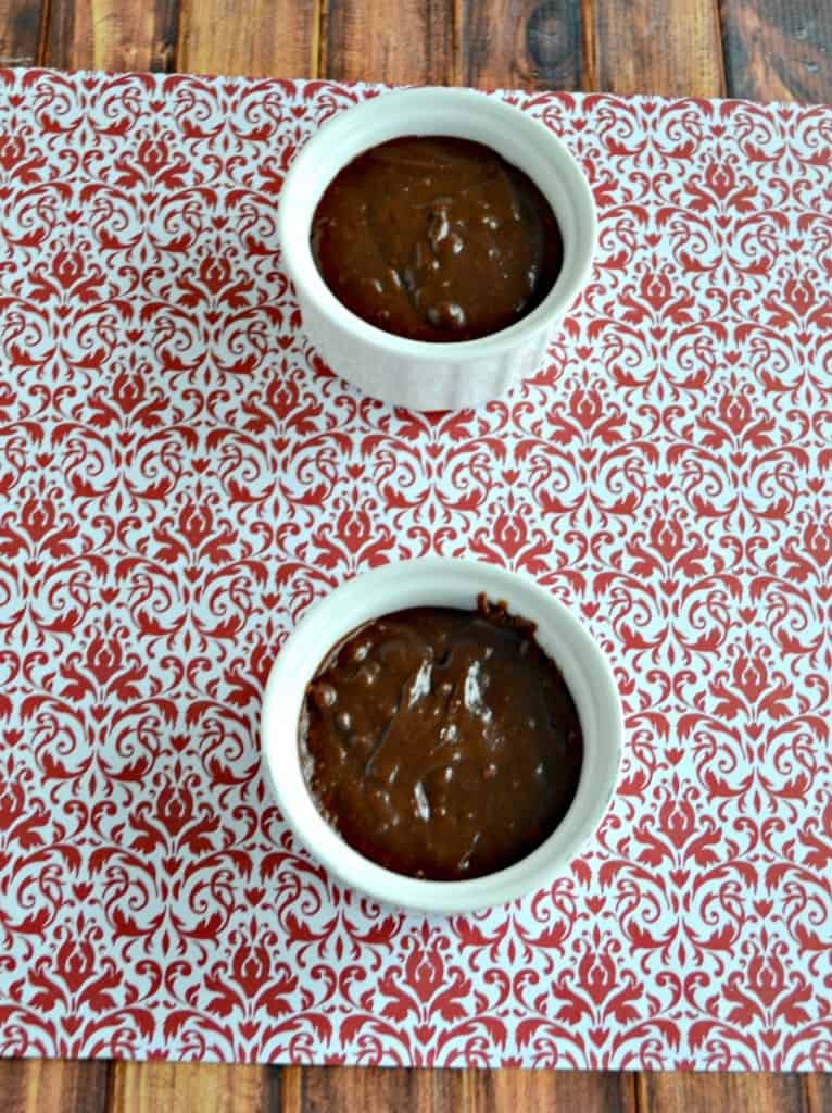If you like chocolate you'll love these Molten Chocolate Lava Cakes for 2!