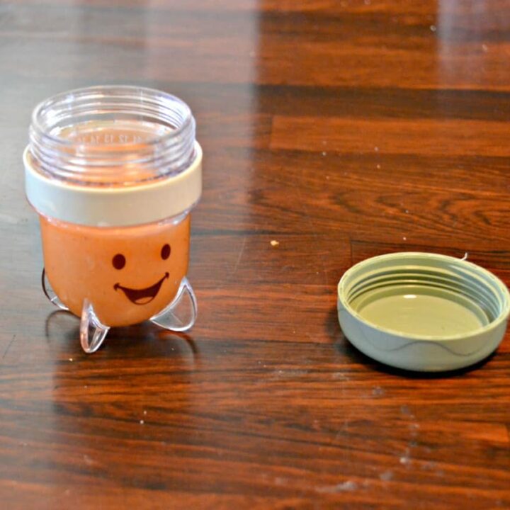 Baby Food Fridays: Apple, Peach, and Carrot Puree