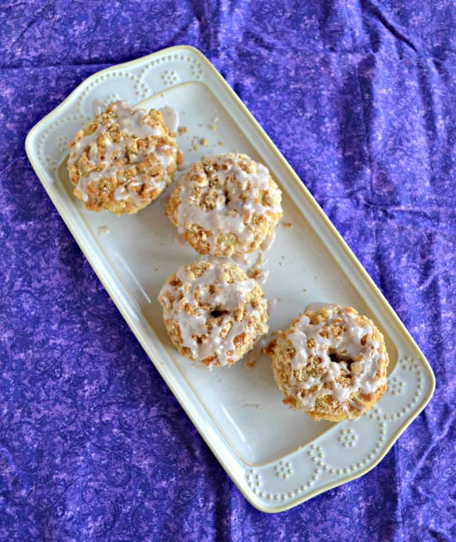 You won't believe these Coffee Cake Donuts are baked!