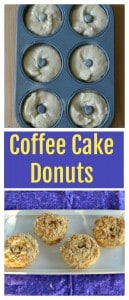 It's easy to make a delicious Baked Coffee Cake Donut!